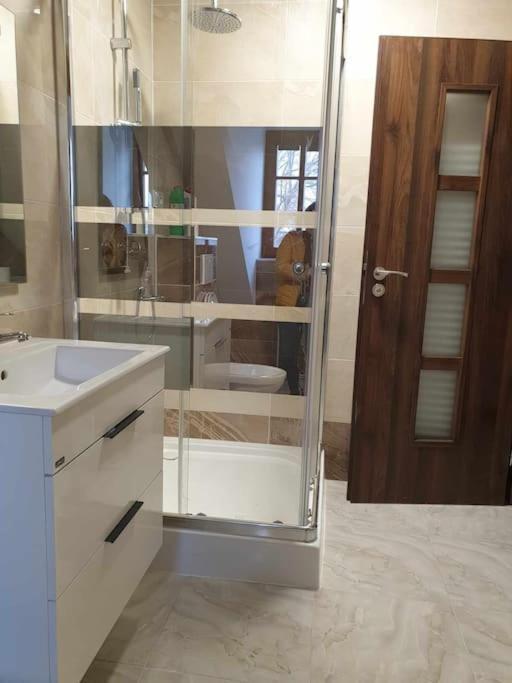 Apartment U Cerneho Orla Karlovy Vary Esterno foto